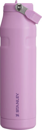 Picture of Stanley IceFlow Flip Straw 2.0 Water Bottle 36 OZ | Built-In Straw with Larger Opening | Lightweight & Leak-Resistant | Insulated Stainless Steel | BPA-Free | Lilac