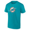 Picture of Fanatics Men's Tyreek Hill Aqua Miami Dolphins Player Icon Name & Number T-Shirt