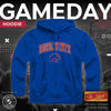 Picture of Campus Colors Adult Arch & Logo Soft Style Gameday Hooded Sweatshirt (Boise State Broncos - Blue, XX-Large)