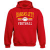 Picture of Xtreme Apparrel Kansas City Retro Football Fans Vintage Men's Hoodie Sweatshirt Red Hoodie, 2XL