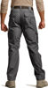 Picture of CQR Men's Tactical Pants, Water Resistant Ripstop Cargo Pants, Lightweight EDC Hiking Work Pants, Outdoor Apparel, Duratex Mag Pocket Charcoal, 38W x 34L