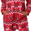 Picture of FOCO Arizona Cardinals NFL Mens Ugly Pattern One Piece Pajamas - XL