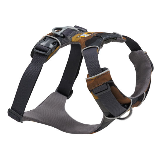 Picture of Ruffwear, Front Range Dog Harness, Reflective and Padded, No Pull Harness for Training and Everyday, Moonlight Mountains, Medium