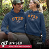 Picture of Campus Colors Adult Arch & Logo Soft Style Gameday Hooded Sweatshirt (UTEP Miners - Blue, Small)