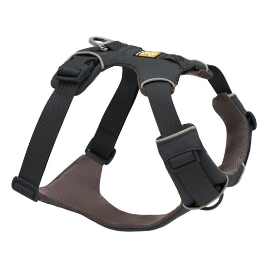 Picture of Ruffwear, Front Range Dog Harness, Reflective and Padded, No Pull Harness for Training and Everyday, Basalt Gray, Large/X-Large