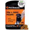 Picture of Pet Honesty Hip & Joint Health - Dog Joint Supplement Support for Dogs with Glucosamine Chondroitin, MSM, Turmeric - Glucosamine for Dogs Soft Chews - Advanced Pet Joint Support and Mobility - 180 ct