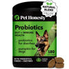 Picture of Pet Honesty Probiotics for Dogs - Digestive Enzymes Promotes Gut Health, Dog Probiotics for Diarrhea & Bowel Support, Immunity Health & Itch Relief, Prebiotics and Probiotics (Pumpkin 180 ct)