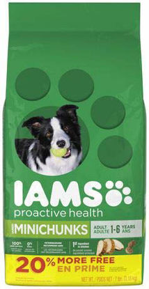 Picture of Iams Proactive Health Adult MiniChunks Chicken Flavor Dry Dog Food (Pack of 2)