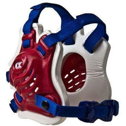 Picture of Cliff Keen Wrestling-Protective-Headgear Cliff Keen F5 Tornado Headgear (Scarlet/White/Royal, One Size)