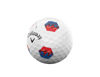 Picture of Callaway Golf Chrome Soft Golf Balls (2022 Version, True Track, Red/Blue)