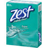 Picture of (PACK OF 40 BARS) Zest AQUA Deodorant Bar Soap with Vitamin E. All-in-one exfoliating & moisturizing soap Leaves Skin Smooth & Radian! Great for Hands, Face & Body! (40 Bars, 3.2oz Each Bar)