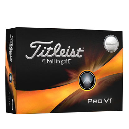 Picture of Titleist Pro V1 One Dozen Enhanced Alignment Golf Balls