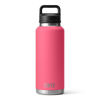 Picture of YETI Rambler 46 oz Bottle, Vacuum Insulated, Stainless Steel with Chug Cap, Tropical Pink