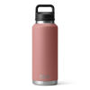 Picture of YETI Rambler 46 oz Bottle, Vacuum Insulated, Stainless Steel with Chug Cap, Sandstone Pink