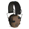 Picture of Walker's Razor Slim X-TRM Noise-Cancelling Sound-Enhancing Hunting Gun Range Shooting Electronic Earmuffs with Cooling Pads, Moisture Wicking Headband & 2 AAA Batteries, Flat Dark Earth