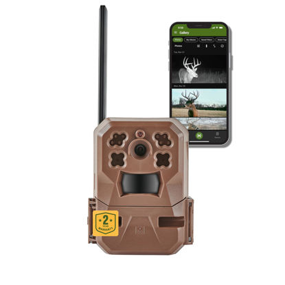 Picture of Moultrie Edge Cellular Trail Camera -Auto Connect - Nationwide Coverage - 720p Video with Audio - Built in Memory - Cloud Storage - 80 ft Low Glow IR LED Flash