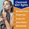 Picture of Clearasil Stubborn Acne Control 5in1 Daily Facial Cleansing Pads, 90 Count (Packaging May Vary) (Pack of 8)