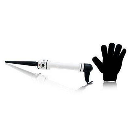 Picture of Hot Tools Nano Ceramic Tapered Curling Iron, 3/4" + Heat Resistant Gloves