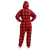 Picture of FOCO Kansas City Chiefs NFL Plaid One Piece Pajamas - S