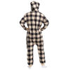 Picture of FOCO New Orleans Saints NFL Plaid One Piece Pajamas - 2XL