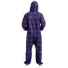 Picture of FOCO Baltimore Ravens NFL Plaid One Piece Pajamas - S