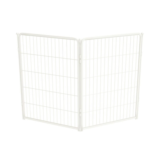 Picture of FXW Dog Playpen Designed for Indoor Use, 2 Add-on Panels, 40" Height for Medium and Large Dogs│Patent Pending