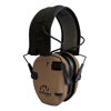 Picture of Walker's Razor Slim X-TRM Noise-Cancelling Sound-Enhancing Hunting Gun Range Shooting Electronic Earmuffs with Cooling Pads, Moisture Wicking Headband & 2 AAA Batteries, Battle Brown