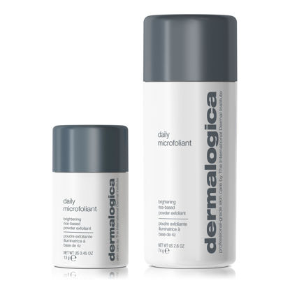 Picture of Dermalogica Daily Microfoliant Value Pack, Face Exfoliator Scrub Power, Full + Travel Size