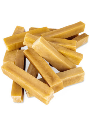 Picture of Mighty Paw Yak Cheese Chews for Dogs | 3 lb Bag | All-Natural Long Lasting Pet Treats. Odorless and Great for Oral Health. (~ 13 Chews)