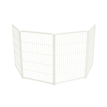 Picture of FXW Homeplus Dog Playpen Designed for Indoor Use, 4 Add-on Panels, 40" Height for Large Dogs│Patent Pending