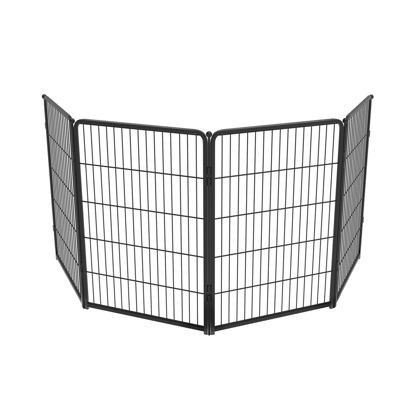 Picture of FXW Homeplus Dog Playpen Designed for Indoor Use, 4 Add-on Panels, 40" Height for Large Dogs│Patent Pending