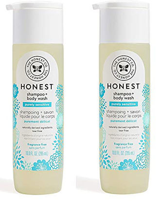 Picture of Body Wash, Tear-Free Baby Shampoo with Naturally Derived Ingredients, 10 Fl Oz (2 Bottles)