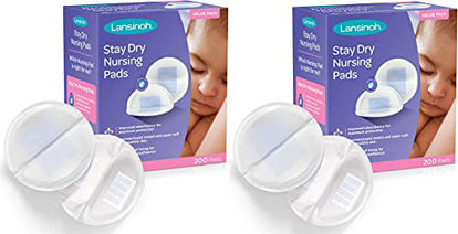 Picture of Stay Dry Disposable Nursing Pads for Breastfeeding, 200 Count (Pack of 2)