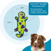 Picture of Outward Hound Durablez Tough Plush Squeaky Dog Toy, Gecko, Green, Large