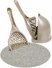 Picture of Petmate Scoop N' Hide Cat Litter Scoop with Discreet Litter Scoop Holder, Brushed Nickel