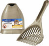 Picture of Petmate Scoop N' Hide Cat Litter Scoop with Discreet Litter Scoop Holder, Brushed Nickel