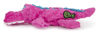 Picture of goDog Gators Squeaky Plush Dog Toy, Chew Guard Technology - Pink, Large