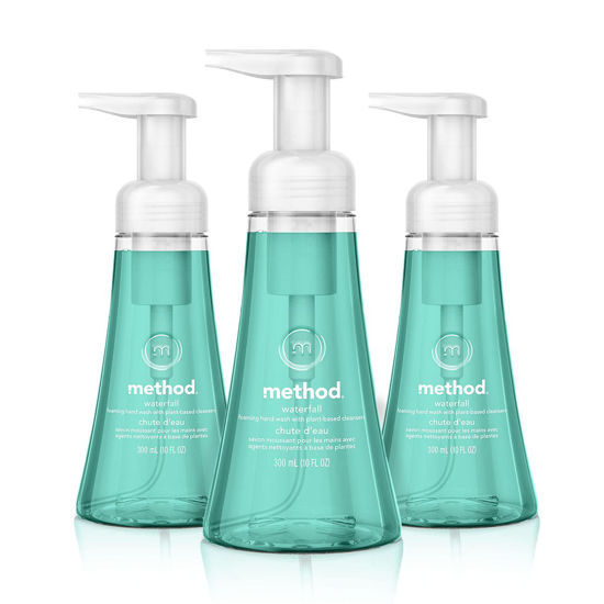 Picture of Method Foaming Hand Soap, Waterfall, Biodegradable Formula, 10 fl oz (Pack of 3)