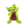 Picture of goDog Mesh Dragons Squeaky Plush Dog Toy, Double Chew Guard Technology - Green, Small