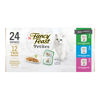 Picture of Purina Fancy Feast Gourmet Wet Cat Food Variety Pack, Petites Gravy Collection, break-apart tubs, 24 servings - (Pack of 12) 2.8 oz. Tubs