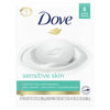 Picture of Dove Beauty Bar More Moisturizing Than Bar Soap for Softer Skin, Fragrance Free, Hypoallergenic Sensitive Skin With Gentle Cleanser 3.75 oz 8 Bars