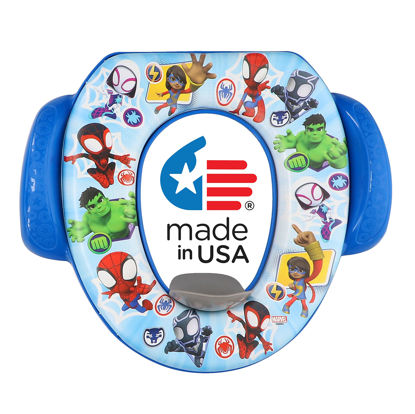 Picture of Spidey and His Amazing Friends "Team Up" Soft Potty Seat and Potty Training Seat - Soft Cushion, Baby Potty Training, Safe, Easy to Clean