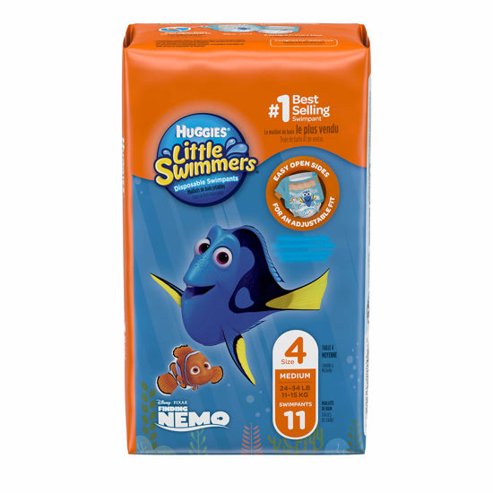 Picture of Huggies Little Swimmers Disposable Swimpants, Medium, Pack/11 Disney Character may be different