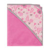 Picture of Cudlie Buttons & Stitches Baby Girl 3 Pack Rolled/Carded Hooded Towels in Blooming Elephant Print, GS71729