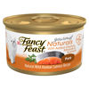 Picture of Purina Fancy Feast Grain Free Wet Cat Food Pate Gourmet Naturals Wild Alaskan Salmon Recipe - (Pack of 12) 3 oz. Cans