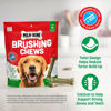 Picture of Milk-Bone Fresh Breath Brushing Chews, 18 Large Daily Dental Dog Treats Scrubbing Action Helps Clean Teeth