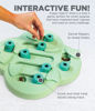 Picture of Outward Hound Nina Ottosson Puppy Hide N' Slide Green Interactive Treat Puzzle Dog Toy