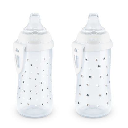 Picture of NUK Active Sippy Cup, 10 oz, 2 Pack, 12+ Months, Timeless Collection, Amazon Exclusive