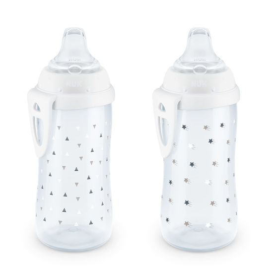 Picture of NUK Active Sippy Cup, 10 oz, 2 Pack, 12+ Months, Timeless Collection, Amazon Exclusive