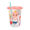 Picture of The First Years Cocomelon Take & Toss Toddler Straw Cups - Spill Proof Toddler Sippy Cups with Snap On Lids and Straws - Cocomelon Feeding and Party Supplies - 10 Oz - 8 Count